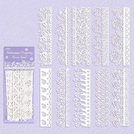 Rose Land Lace Paper Borders (10 Pack)