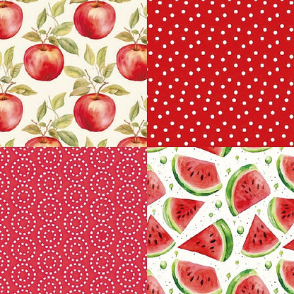 Cherries Paper Pad (24 Sheets) (PW-WGE3A59-01)