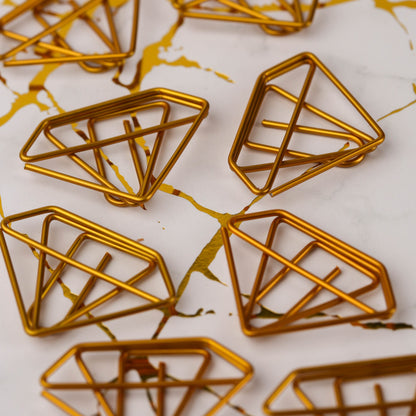 Pentagon Paper Clips (8pcs) - Modern Lustre (PMA 356005)