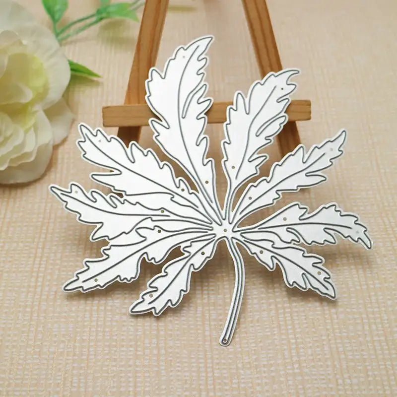 Printable Heaven Small Cutting Die - Maple Leaf (1pc) (L022-S) - Printable Heaven