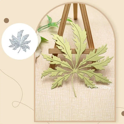 Printable Heaven Small Cutting Die - Maple Leaf (1pc) (L022-S) - Printable Heaven