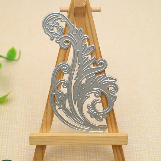 Printable Heaven Large Cutting Die - Leaf Swirl (1pc) (L043)