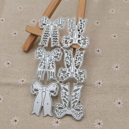 Printable Heaven Large Cutting Die - Bows (6pcs) (K004) - Printable Heaven