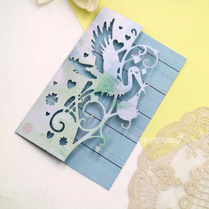 Printable Heaven Large Cutting Die - Stork (1pc) (ZG1523)