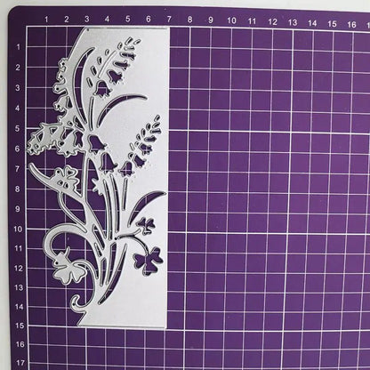 Printable Heaven Large Cutting Die - Floral Card Front (1pc) (B010) - Printable Heaven
