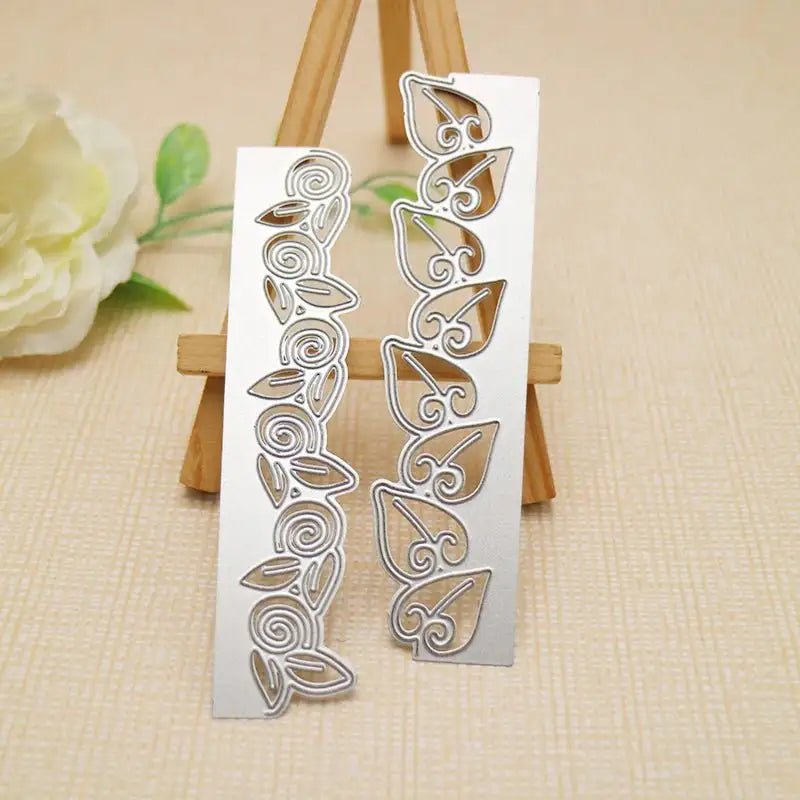 Printable Heaven Large Cutting Die - Lace Edge (2pcs) (B016) - Printable Heaven