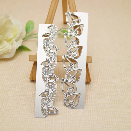 Printable Heaven Large Cutting Die - Lace Edge (2pcs) (B016) - Printable Heaven