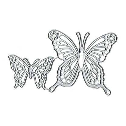 Printable Heaven Large Cutting Die - Butterflies (2pcs) (A114)