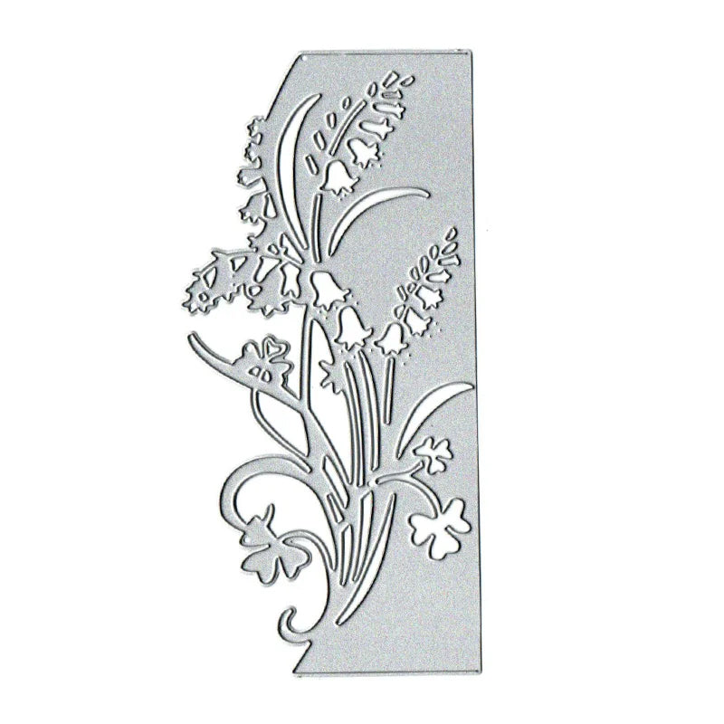 Printable Heaven Large Cutting Die - Floral Card Front (1pc) (B010)