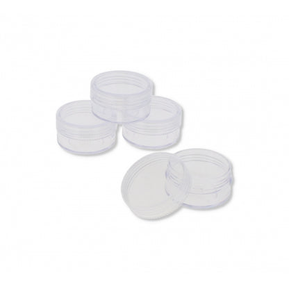 Mini Decorative Jars 12 Pack with Storage Container