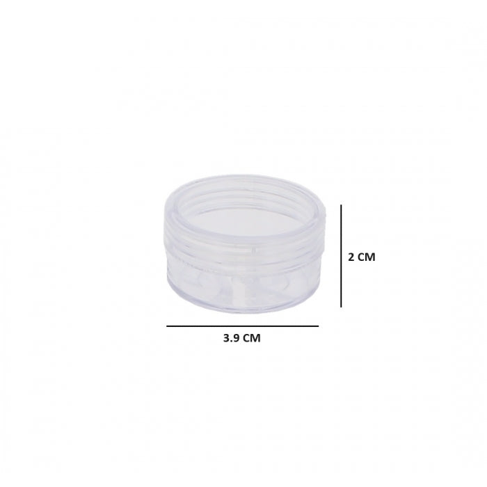 Mini Decorative Jars 12 Pack with Storage Container (SBC3849)