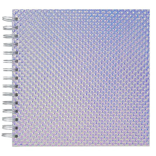 Simply Creative Scrapbook Album 12x12 Diamonds Lilac (SCALB075) - Printable Heaven