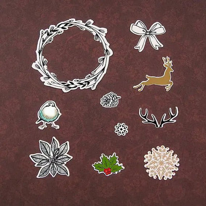 Winter Stamp Set (22 pcs) (SCRA-PW0004-491) - Printable Heaven