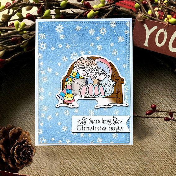 Cute Christmas Animal Stamp Set (7 pcs)