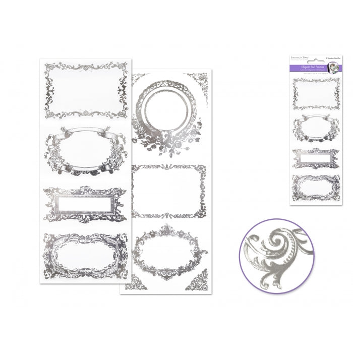 Elegant Foil Frames Silver Frame Medley