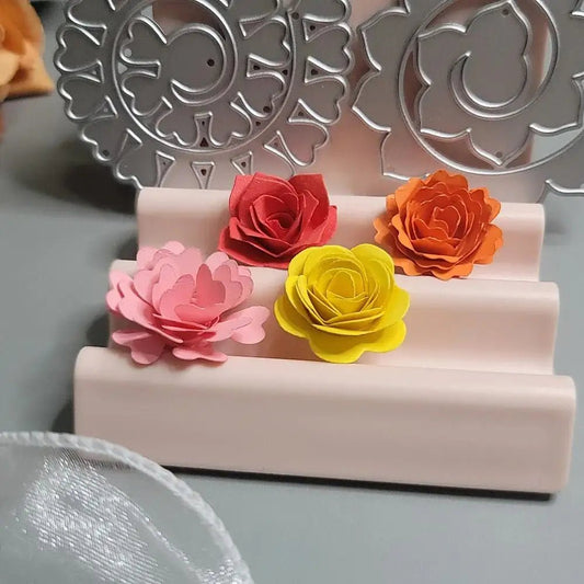Printable Heaven small Cutting Die - Rose Spiral Flower (1pc) (F040) - Printable Heaven