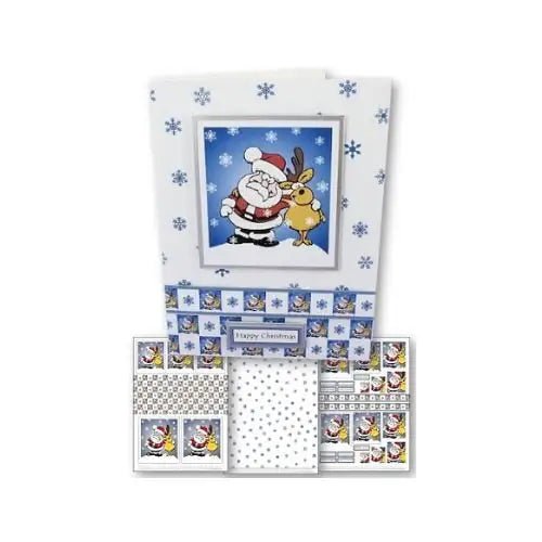 Download - Card Kit - Santa & Reindeer Escapades - Printable Heaven