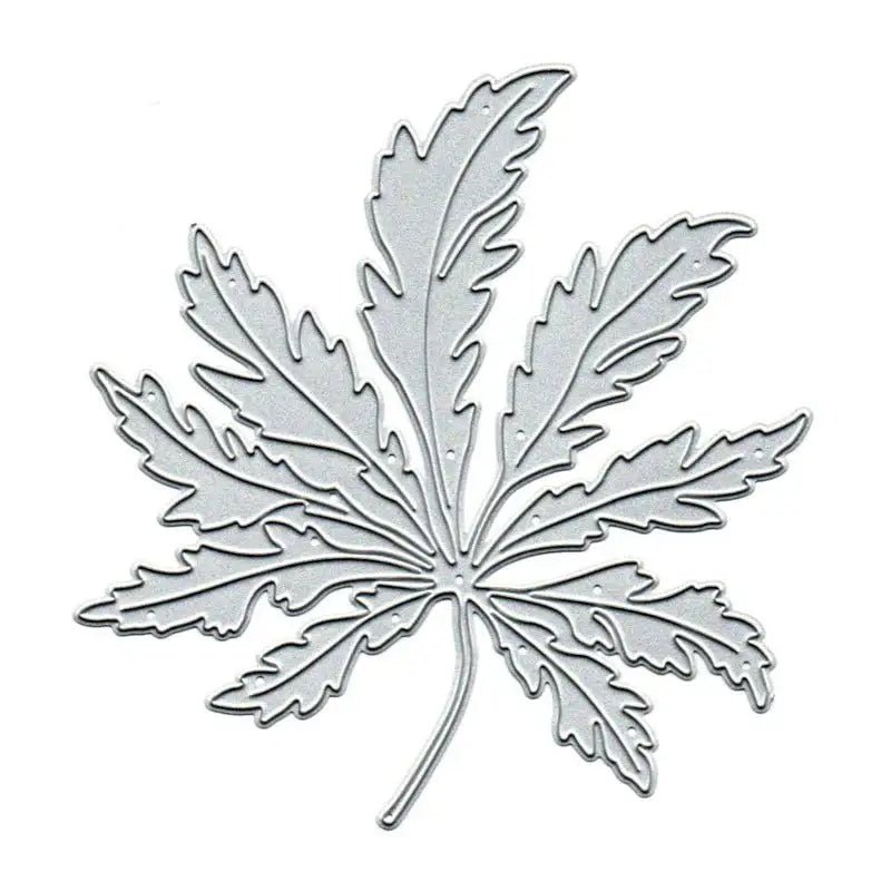 Printable Heaven Small Cutting Die - Maple Leaf (1pc) (L022-S) - Printable Heaven