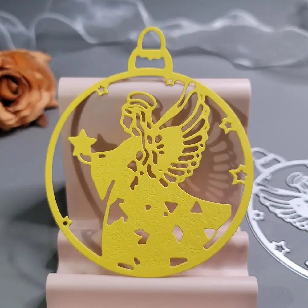 Printable Heaven Large Cutting Die - Angel Bauble (1pc) (P041) - Printable Heaven