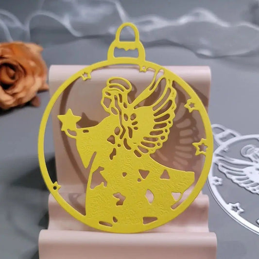 Printable Heaven Large Cutting Die - Angel Bauble (1pc) (P041) - Printable Heaven