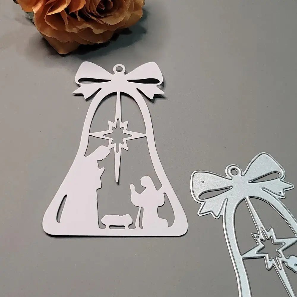 Printable Heaven Large Cutting Die - Nativity Bell (1pc) (P066) - Printable Heaven