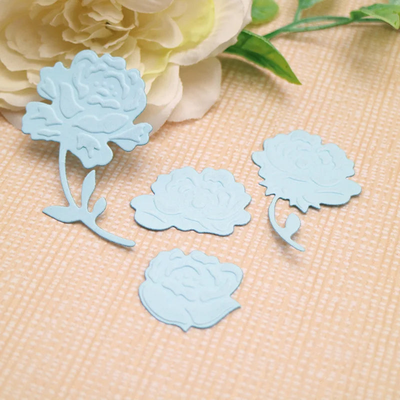 Printable Heaven Small Cutting Die - Rose (4pcs) (F094)