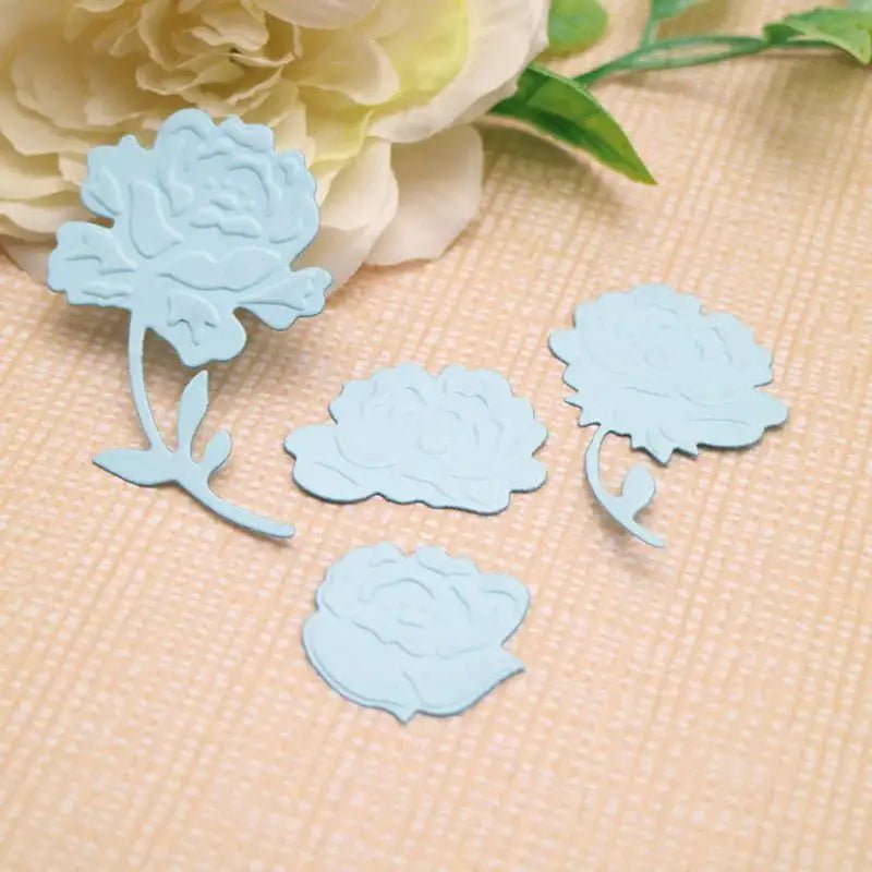Printable Heaven Small Cutting Die - Rose (4pcs) (F094) - Printable Heaven