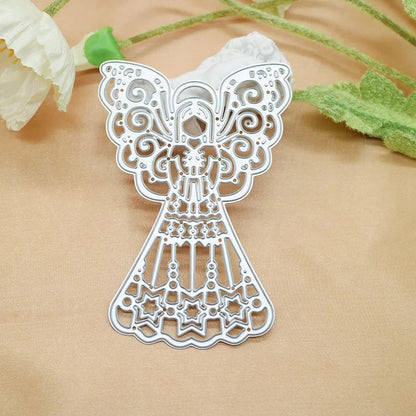 Printable Heaven Large Cutting Die - Ornate Angel (P035)