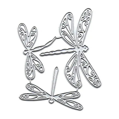 Printable Heaven Large Cutting Die - Dragonflies (3pcs) (A171) - Printable Heaven