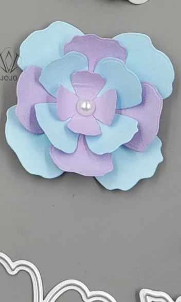 Printable Heaven Large Cutting Die -  4 Petal Flowers (4pcs) (F002)