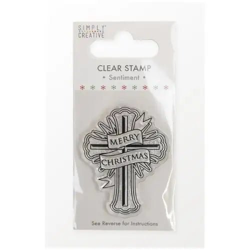 Simply Creative Mini Clear Stamp - Cross (SCSTP051X21) - Printable Heaven