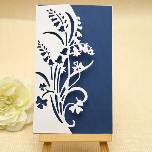 Printable Heaven Large Cutting Die - Floral Card Front (1pc) (B010) - Printable Heaven