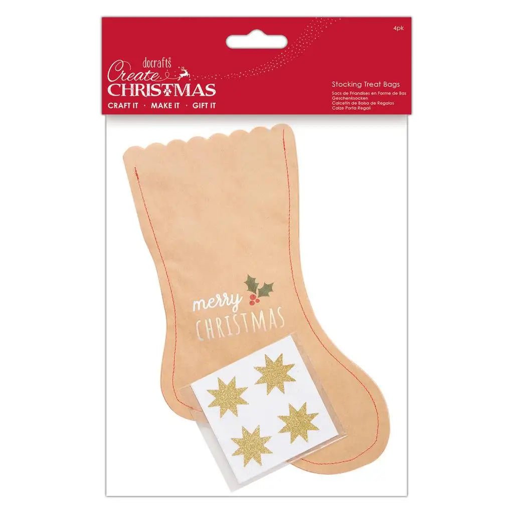 Stocking Treat Bags (8pk) (PMA 174955) - Printable Heaven