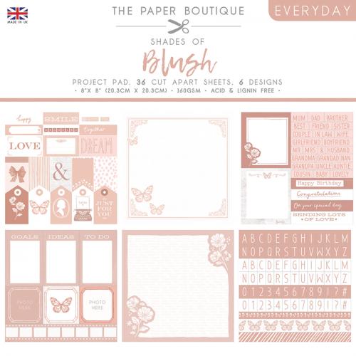 The Paper Boutique - Shades of Blush - Project Pad  (PB1646)