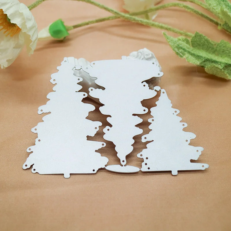 Printable Heaven Large Cutting Die - Christmas Trees (3pcs) (L070)