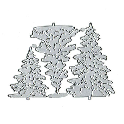 Printable Heaven Large Cutting Die - Christmas Trees (3pcs) (L070)