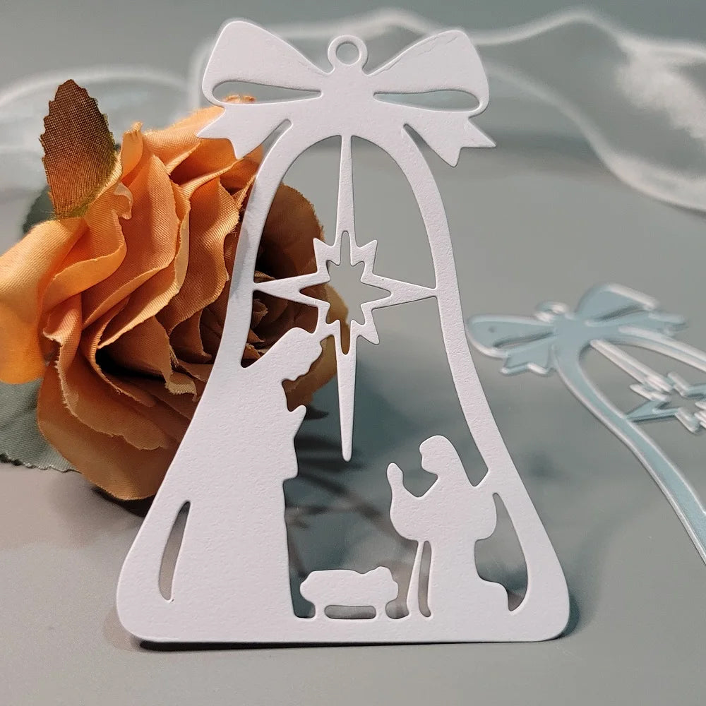 Printable Heaven Large Cutting Die - Nativity Bell (1pc) (P066)