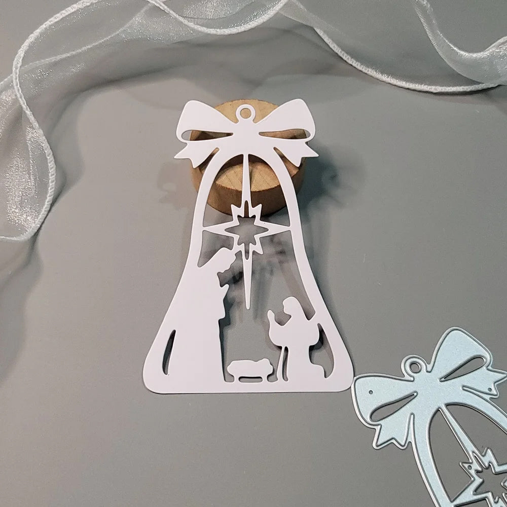 Printable Heaven Large Cutting Die - Nativity Bell (1pc) (P066)