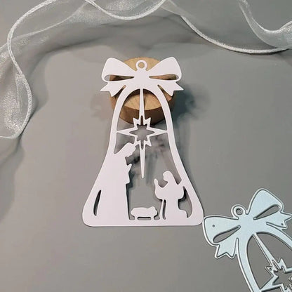 Printable Heaven Large Cutting Die - Nativity Bell (1pc) (P066) - Printable Heaven