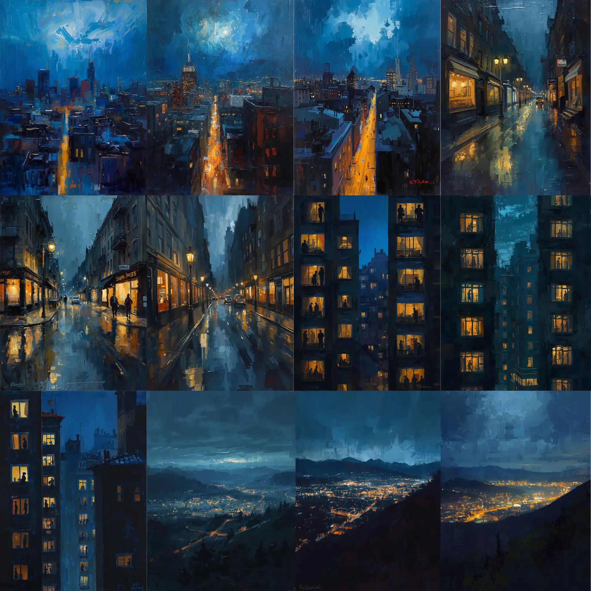 Download - City Life (12 Designs) - Printable Heaven