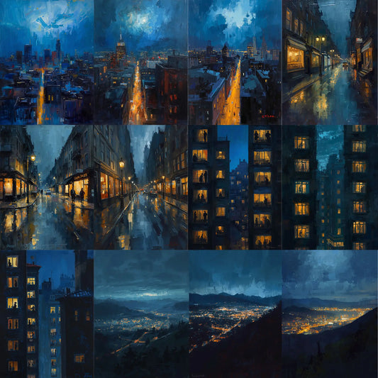 Download - City Life (12 Designs) - Printable Heaven