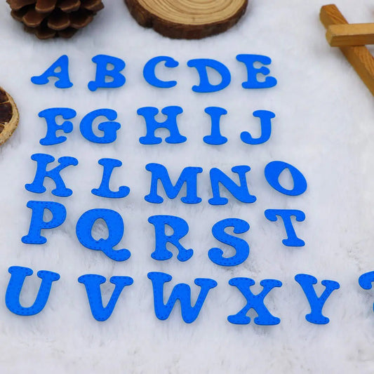 Printable Heaven Large Cutting Die Upper Case Letters (26Pcs) (W006) - Printable Heaven