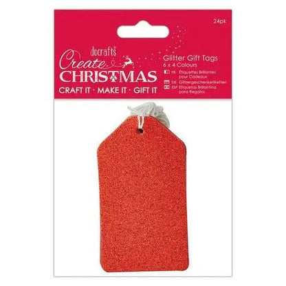 Glitter Gift Tags (24pk) - Printable Heaven