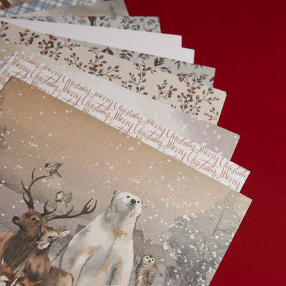 Winter Wonderland 6x6" Design Paper Pack, 12 Designs x 2 Sheets