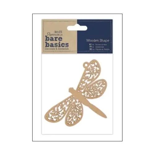 Wooden Shape - Dragonfly - Bare Basics (PMA 174621) - Printable Heaven
