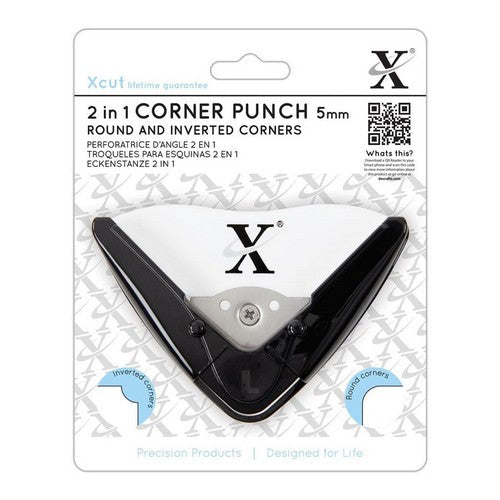 Xcut Corner Punch - 2 In 1 (5mm radius) (XCU 257002 )