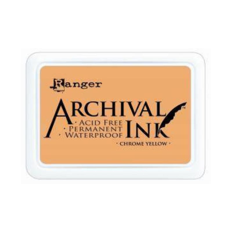 Ranger Archival Ink Pad Chrome Yellow (ARCHCHROM)