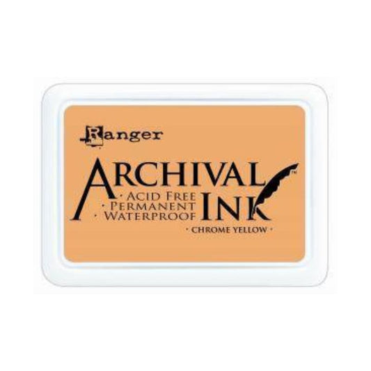 Ranger Archival Ink Pad Chrome Yellow (ARCHCHROM)