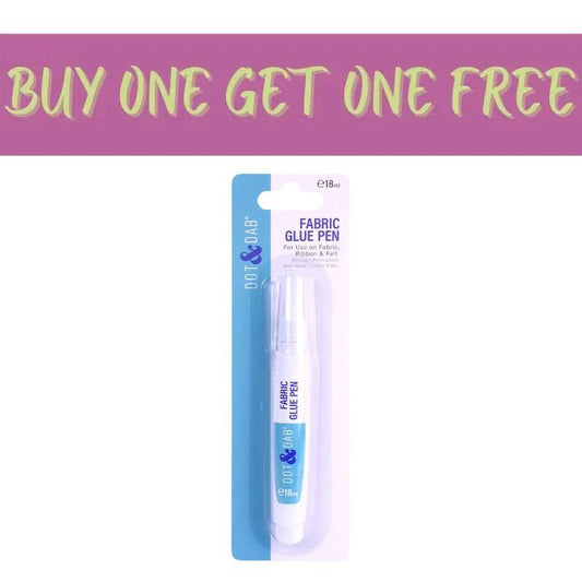 2 FOR 1 OFFER - Dot & Dab Fabric Glue Pen (DDADH056) - Printable Heaven