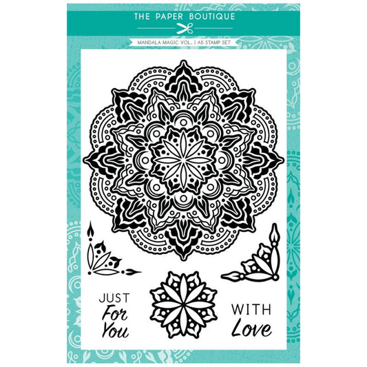 The Paper Boutique Mandala Magic Volume 1 Stamps (6pcs) (PB1939)